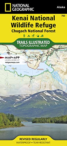 Kenai / Chugach National Forest: National Geographic Trails Illustrated Alaska: Trails Illustrated Other Rec. Areas (National Geographic Trails Illustrated Map, Band 760)