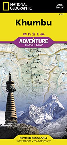 National Geographic Adventure Travel Map Khumbu: Travel Maps International Adventure Map (National Geographic Adventure Map, Band 3002) von NATL GEOGRAPHIC MAPS