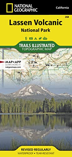 Lassen Volcanic National Park: Trails Illustrated National Parks (National Geographic Trails Illustrated Map, Band 268)