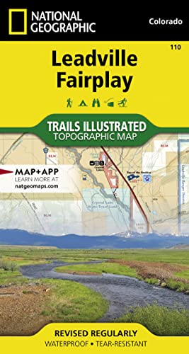 Leadville / Fairplay: NATIONAL GEOGRAPHIC Trails Illustrated Colorado (National Geographic Trails Illustrated Map, Band 110)