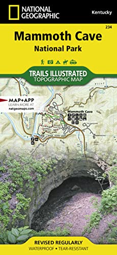 Mammoth Cave National Park: National Geographic Trails Illustrated USA Südosten: Trails Illustrated National Parks (National Geographic Trails Illustrated Map, Band 234)
