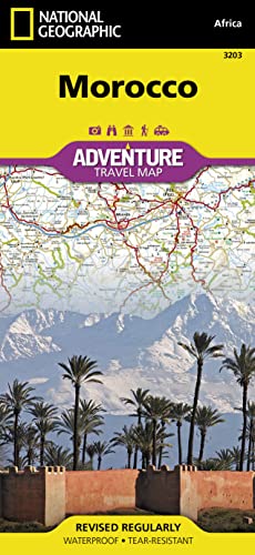 Marokko: NATIONAL GEOGRAPHIC Adventure Maps: Waterproof. Tear-resistent