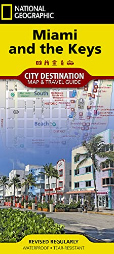 Miami and the Keys: City Destination Map & Travel Guide