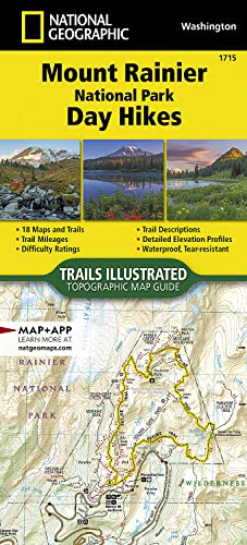 Mount Rainier National Park: 1:31680 (National Geographic Topographic Map Guide, 1715, Band 1715)