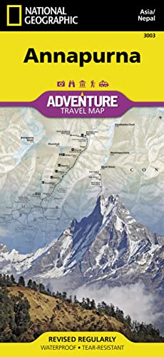 National Geographic Adventure Map Annapurna: Annapurna Conservation Area. Detailed Trekiing Routes. Lodging & Checkpoint Locations. City Insets of Kathmandu and Thamel National Geographic Adventure Map Annapurna: Annapurna Conservation Area. Detailed Trekiing Routes. Lodging & Checkpoint Locations. City Insets of Kathmandu and Thamel