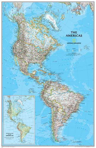 The Americas Classic, Tubed: NG.PC602809 (National Geographic Reference Map) von National Geographic Maps Division