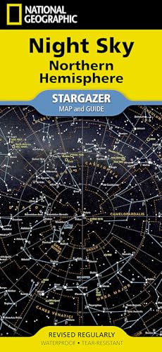 National Geographic Night Sky - Northern Hemisphere Map (Stargazer Folded) (National Geographic Reference Map) von National Geographic
