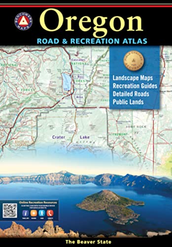 Oregon Road and Recreation Atlas: 2020 (Benchmark Atlas) von Benchmark Maps