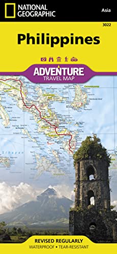 Philippines: Travel Maps International Adventure Map: Waterproof. Tear-resistent (National Geographic Adventure Map, Band 3022)