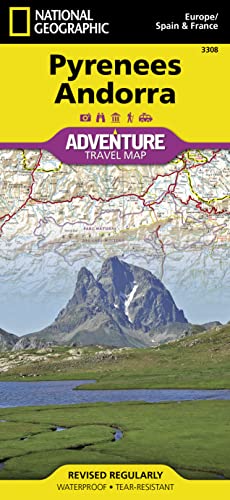 Pyrenäen und Andorra: NATIONAL GEOGRAPHIC Adventure Maps: Protected Areas, Points of Interest, Detailed Road Network and Town Location Index Pyrenäen und Andorra: NATIONAL GEOGRAPHIC Adventure Maps: Protected Areas, Points of Interest, Detailed Road Network and Town Location Index von National Geographic