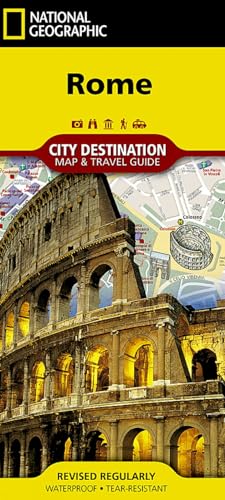 Rome: City Map & Travel Guide. Points of Interest, Additional Inset Map (National Geographic Destination City Map)