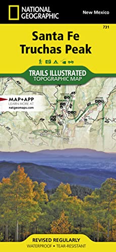 Santa Fe, Truchas Peak: Trails Illustrated (National Geographic Trails Illustrated Map, Band 731)