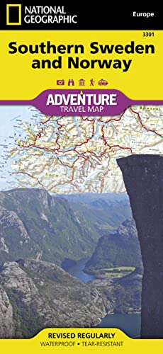 Süd-Schweden und Norwegen: NATIONAL GEOGRAPHIC Adventure Maps: Sehenswürdigkeiten mit Naturschutzgebieten und historischen Attraktionen Süd-Schweden und Norwegen: NATIONAL GEOGRAPHIC Adventure Maps: Sehenswürdigkeiten mit Naturschutzgebieten und historischen Attraktionen