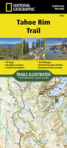 Tahoe Rim Trail (National Geographic Adventure Map, 3329, Band 3329)