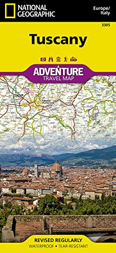 Toskana: NATIONAL GEOGRAPHIC Adventure Maps: Protected Areas, Points of Interest, Detailed Road Network and Town Location Index Toskana: NATIONAL GEOGRAPHIC Adventure Maps: Protected Areas, Points of Interest, Detailed Road Network and Town Location Index