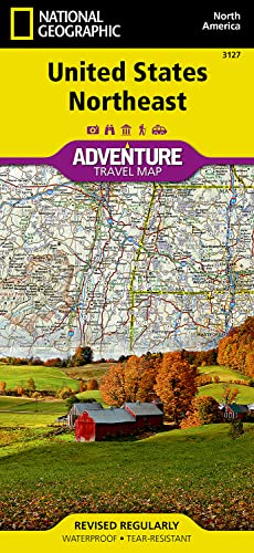 United States, Northeast (National Geographic Adventure Travel Map, Band 3127) von National Geographic