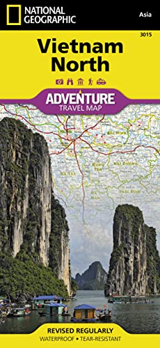 Vietnam, North: Travel Maps International Adventure Map (National Geographic Adventure Trave Map, Band 3015) von National Geographic Maps