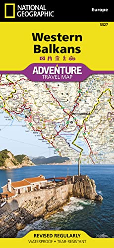 Western Balkans: waterproof, tear-resistant Travel Map (National Geographic Adventure Map, 3327, Band 3327)