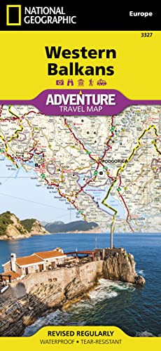 Western Balkans: waterproof, tear-resistant Travel Map (National Geographic Adventure Map, 3327, Band 3327) von National Geographic