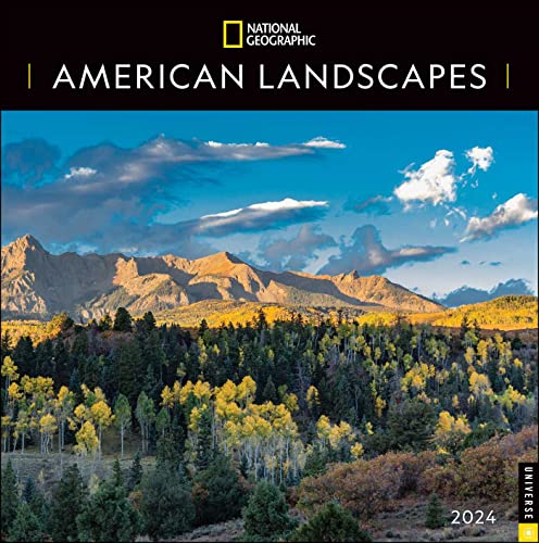 National Geographic American Landscapes 2024 Calendar