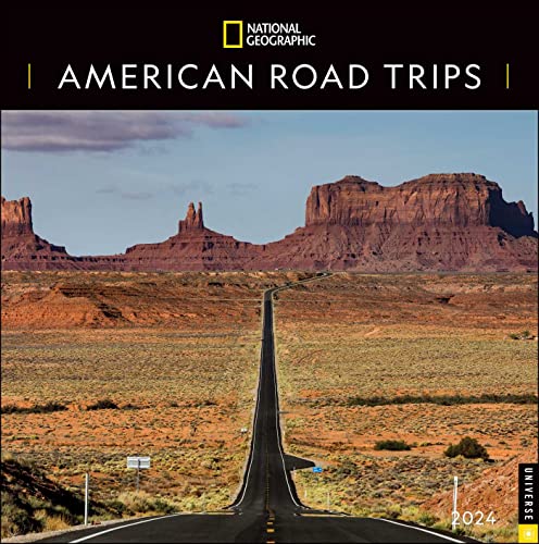 National Geographic American Road Trips 2024 Calendar