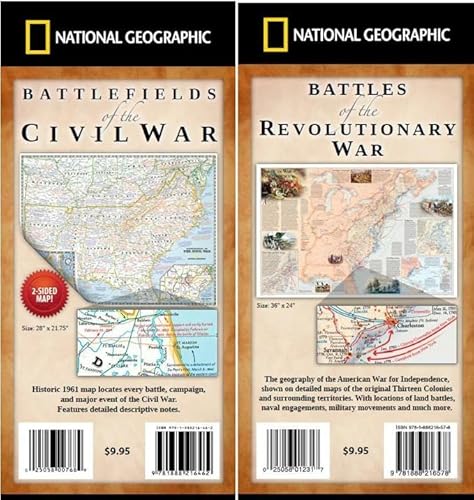 Military History Map Pack - Battles of the Revolutionary & Civil Wars
