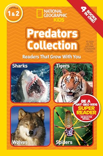 Predators Collection (National Geographic Kids Readers, Levels 1 & 2): Readers That Grow With You
