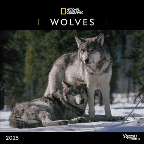National Geographic: Wolves 2025 Wall Calendar National Geographic: Wolves 2025 Wall Calendar