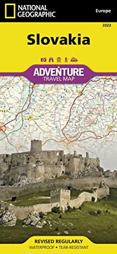 Slovakia: Travel Maps International Adventure Map: Waterproof. Tear-resistent (National Geographic Adventure Map, Band 3323)