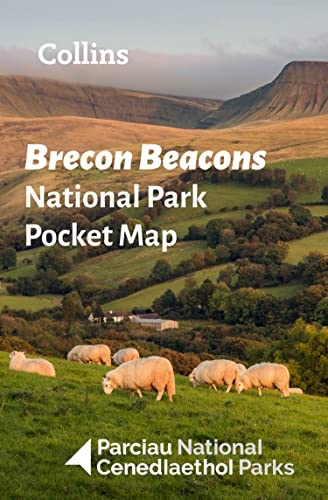 Brecon Beacons National Park Pocket Map: The perfect guide to explore this area of outstanding natural beauty von Collins