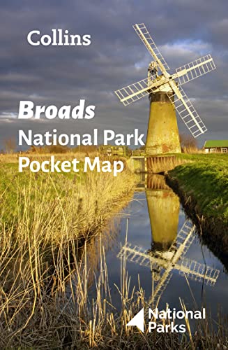 Broads National Park Pocket Map: The perfect guide to explore this area of outstanding natural beauty von Collins