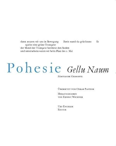 Pohesie: Sämtliche Gedichte