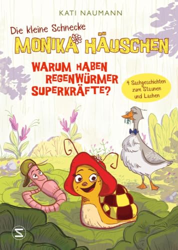 Die kleine Schnecke Monika Häuschen 1: Warum haben Regenwürmer Superkräfte?: 4 Sachgeschichten zum Staunen und Lachen | Lehrreich und witzig | ab 6 Jahren | Vorlesegeschichten über Flora und Fauna Die kleine Schnecke Monika Häuschen 1: Warum haben Regenwürmer Superkräfte?: 4 Sachgeschichten zum Staunen und Lachen | Lehrreich und witzig | ab 6 Jahren | Vorlesegeschichten über Flora und Fauna