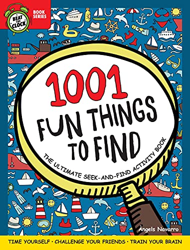 1001 Fun Things to Find: The Ultimate Seek-And-Find Activity Book (Beat the Clock) von Happy Fox Books