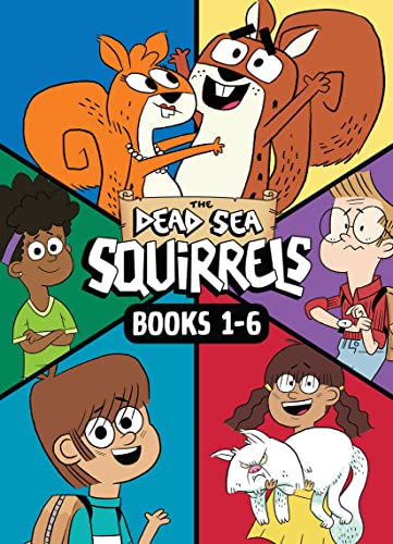 The Dead Sea Squirrels: Squirreled Away / Boy Meets Squirrels / Nutty Study Buddies / Squirrelnapped! / Tree-mendous Trouble / Whirly Squirrelies (The Dead Sea Squirrels, 1-6)