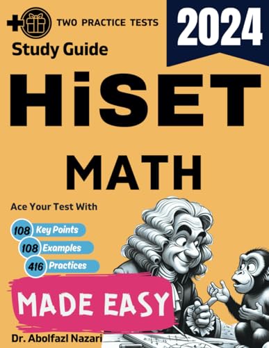 HiSET Math Made Easy: Study guide to ace your test with key points, examples, and practices von Effortless Math Education