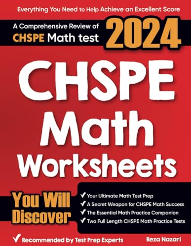 CHSPE Math Worksheets: A Comprehensive Review of CHSPE Math Test von EffortlessMath.com
