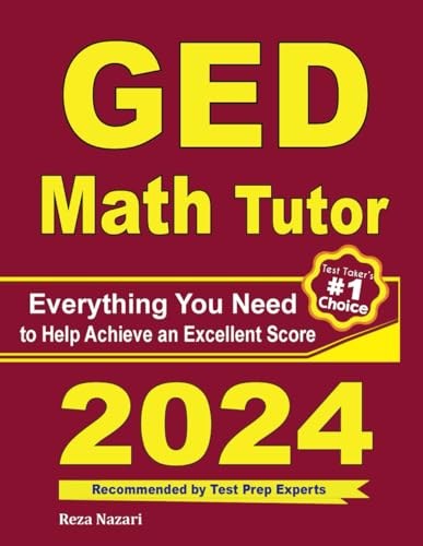 GED Math Tutor: Everything You Need to Help Achieve an Excellent Score von EffortlessMath.com