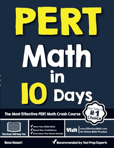 PERT Math in 10 Days: The Most Effective PERT Math Crash Course von EffortlessMath.com