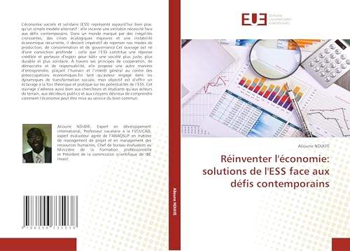 Réinventer l'économie: solutions de l'ESS face aux défis contemporains von Éditions universitaires européennes