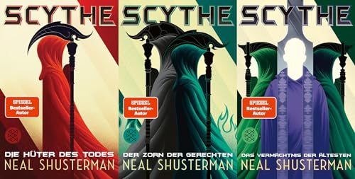 Die Scythe-Trilogie im Taschenbuchformat plus 1 exklusives Postkartenset