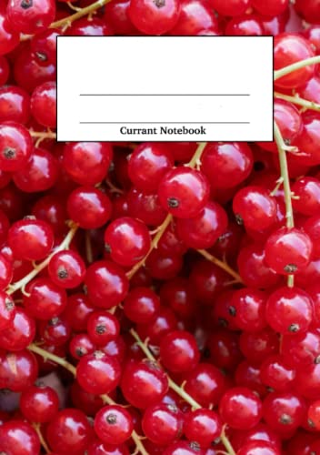 Currant Notebook: Notizbuch mit roten Johannisbeeren, liniert, DIN A5 Currant Notebook: Notizbuch mit roten Johannisbeeren, liniert, DIN A5