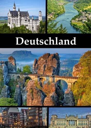 Deutschland: Reisetagebuch und Notizbuch mit Deutschen Sehenswürdigkeiten auf dem Softcover, liniert, DIN A4 Deutschland: Reisetagebuch und Notizbuch mit Deutschen Sehenswürdigkeiten auf dem Softcover, liniert, DIN A4