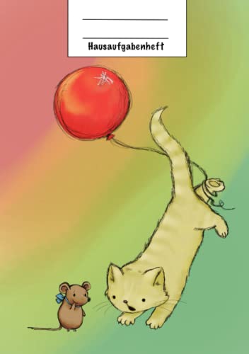 Hausaufgabenheft: Hausaufgabenheft mit Katze und Maus für Kinder Hausaufgabenheft: Hausaufgabenheft mit Katze und Maus für Kinder von Independently published