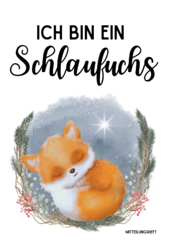Mitteilungsheft: Muttiheft, kleiner Fuchs, DIN A5, liniert, 100 Seiten Mitteilungsheft: Muttiheft, kleiner Fuchs, DIN A5, liniert, 100 Seiten