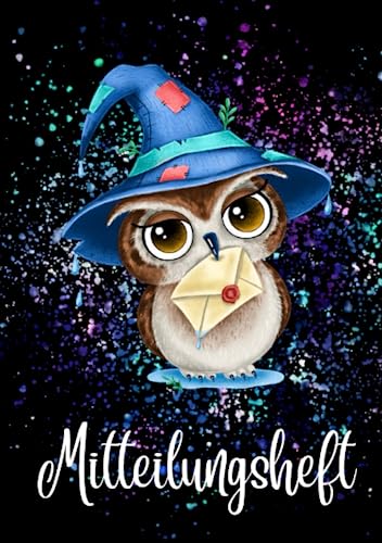 Mitteilungsheft: Muttiheft A5, Eule, liniert, 100 Seiten - für die Kommunikation von Eltern und Erziehern in Schule, Kita und Hort, Katze Mitteilungsheft: Muttiheft A5, Eule, liniert, 100 Seiten - für die Kommunikation von Eltern und Erziehern in Schule, Kita und Hort, Katze von Independently published