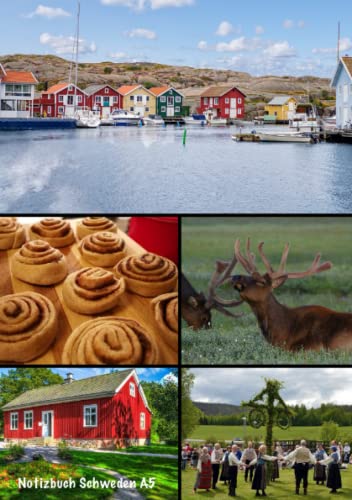 Notizbuch Schweden A5: Notizbuch und Reisetagebuch I Schweden I DIN A5 I Liniert I 100 Seiten Notizbuch Schweden A5: Notizbuch und Reisetagebuch I Schweden I DIN A5 I Liniert I 100 Seiten von Independently published