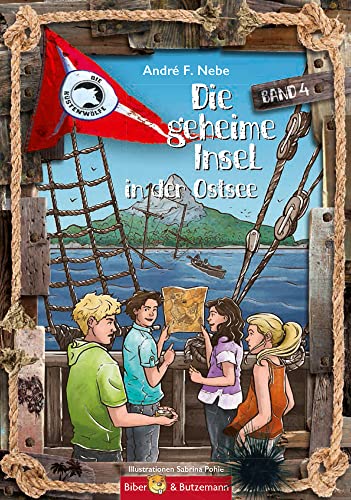 Die Küstenwölfe 4 - Die geheime Insel in der Ostsee: Abenteuer, Fantasy und Teenager Liebe - Hamburg, Rostock, Wismar, Lübeck, Kiel, Fehmarn von Biber & Butzemann