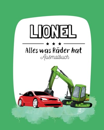 Lionel: Ausmalbuch Fahrzeuge von Independently published