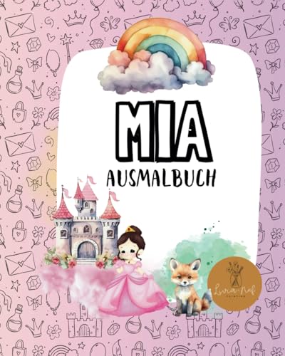 Mia: Ausmalbuch von Independently published